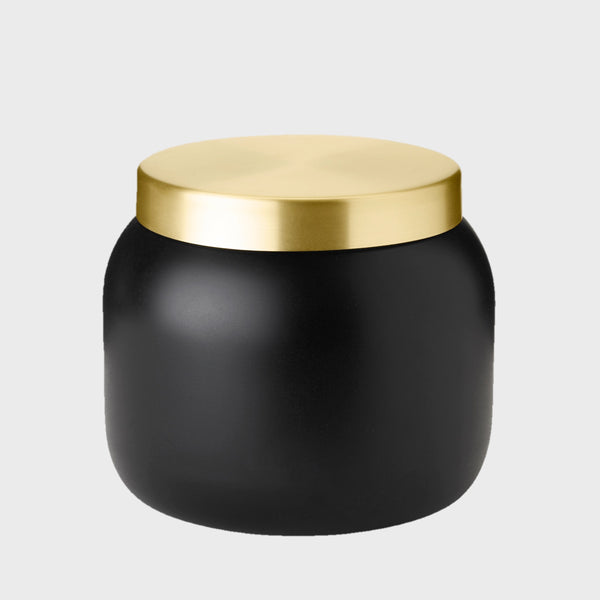 Collar ice bucket 1.8L black / brass