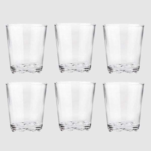 Glacier drinking glass 8.5 oz clear