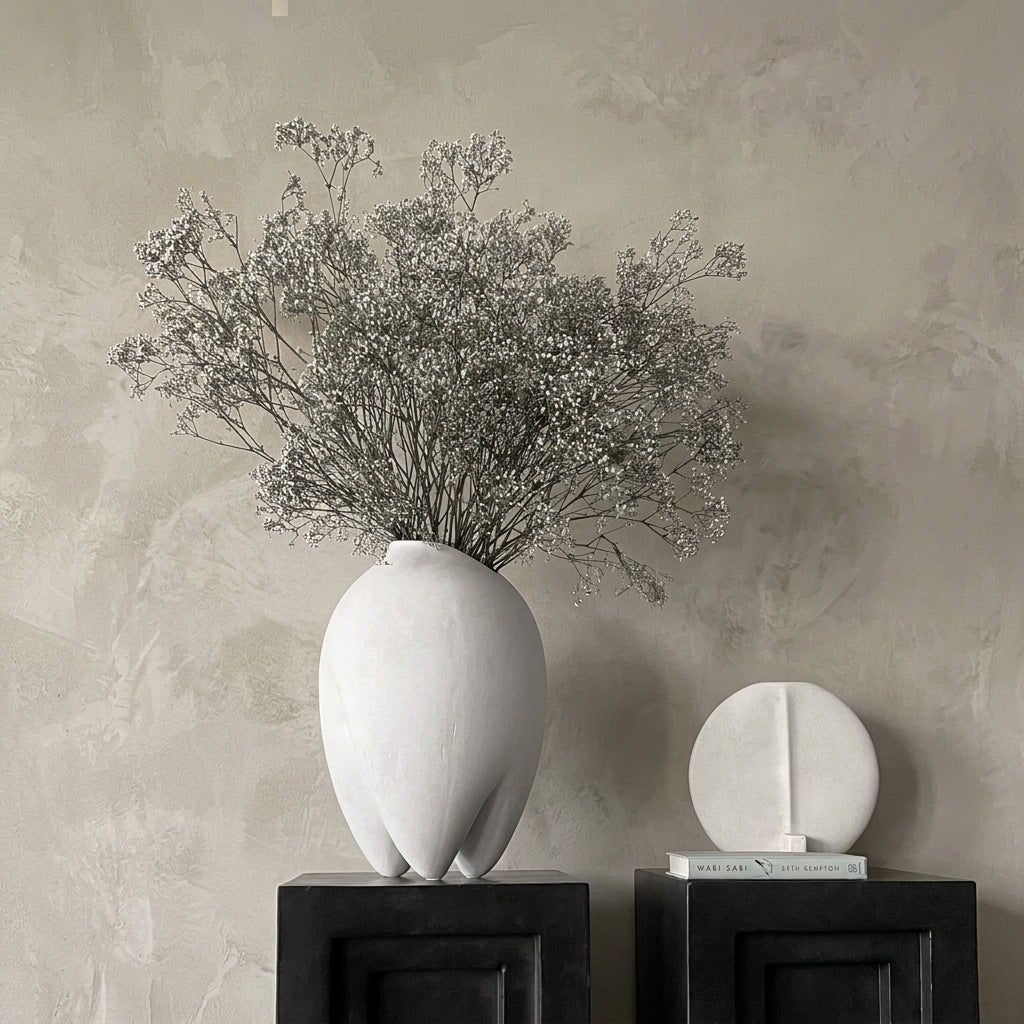 Guggenheim Vase, Petit - Bone White
