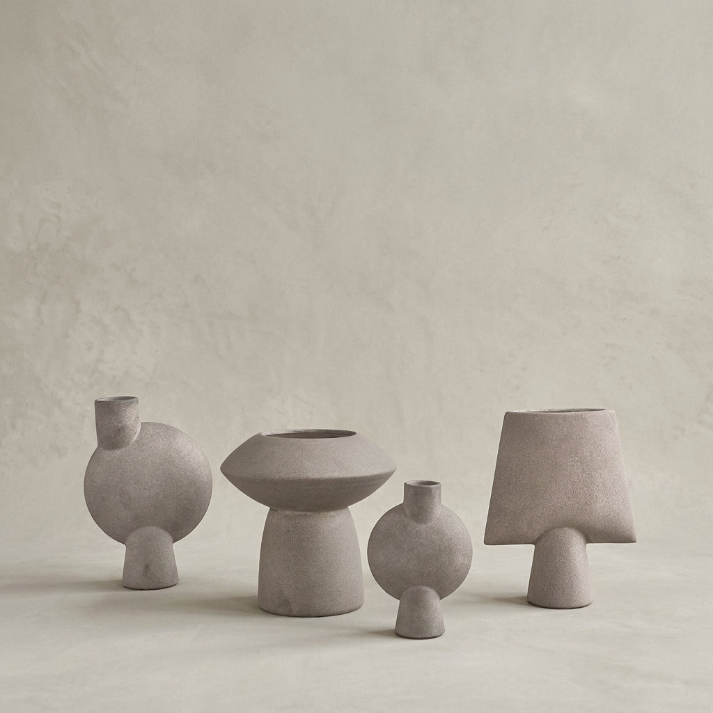 Sphere Vase Bubl, Medio - Taupe, Waterproof