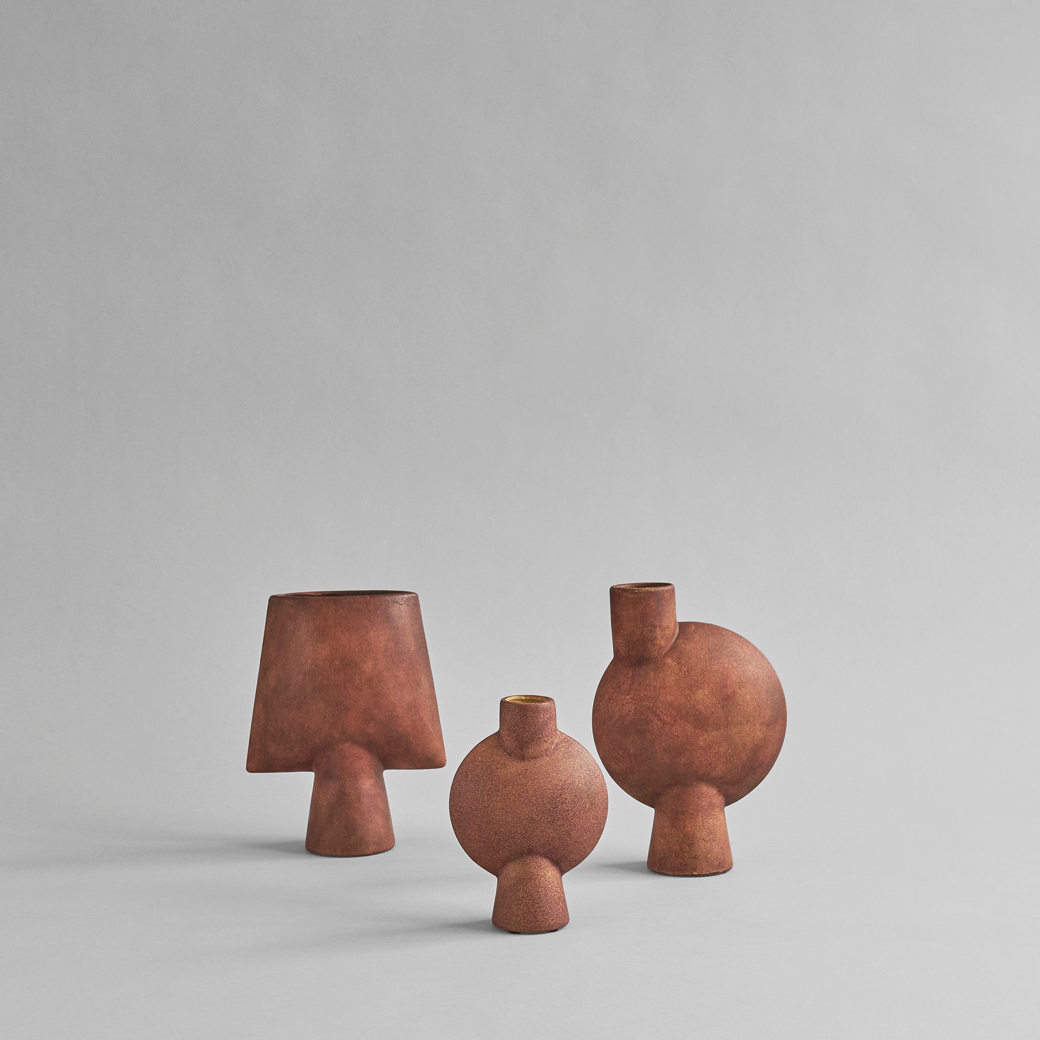 Sphere Vase Bubl, Mini - Terracotta