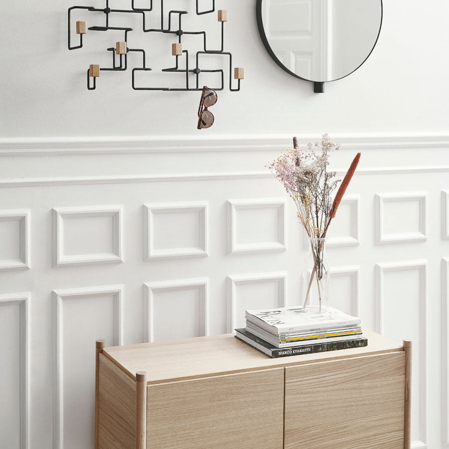 Sceene bookcase/cabinet G - light oak
