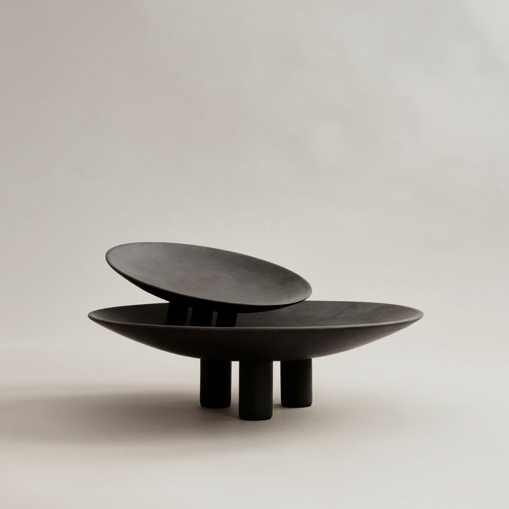 Duck Plate, Big - Coffee