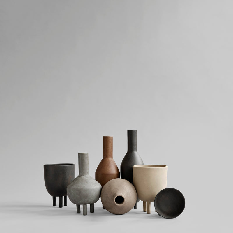 Duck Vase, Slim - Terracotta