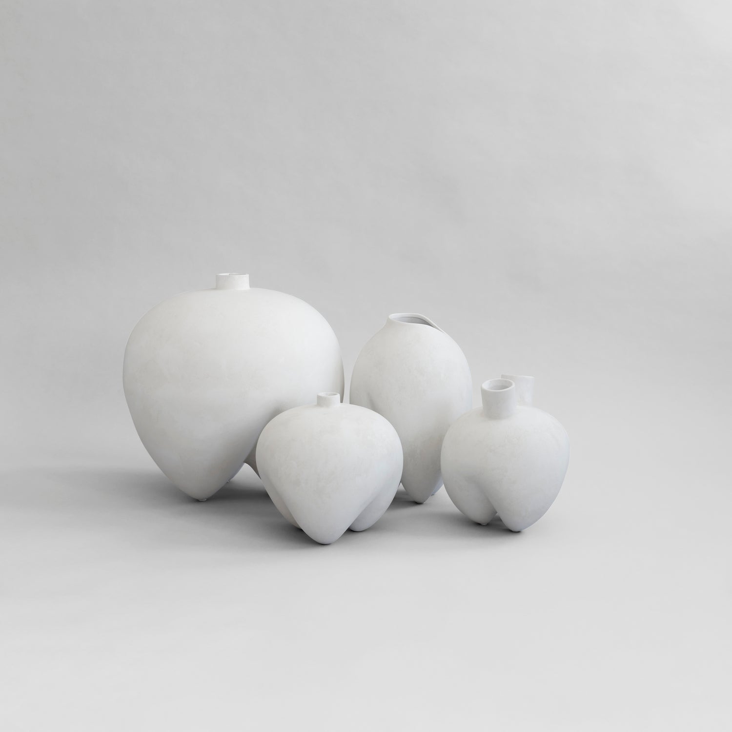 Sumo Vase, Big - Bone White