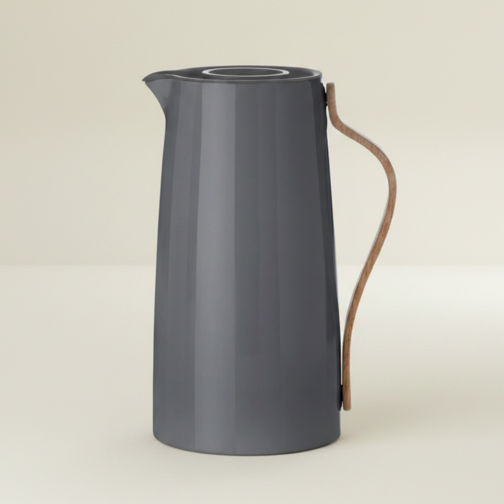 Emma vacuum jug, coffee 1.2L -  grey