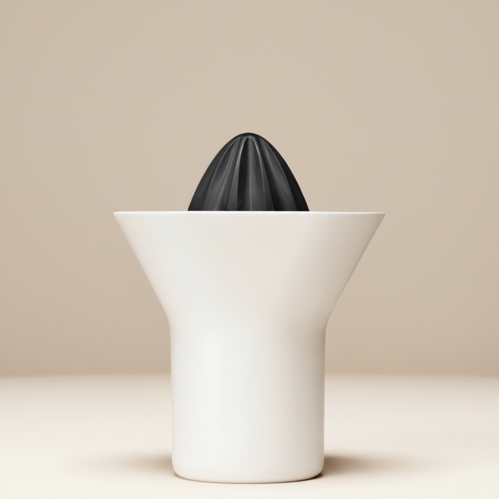 Orange Squeezer- White / Grey