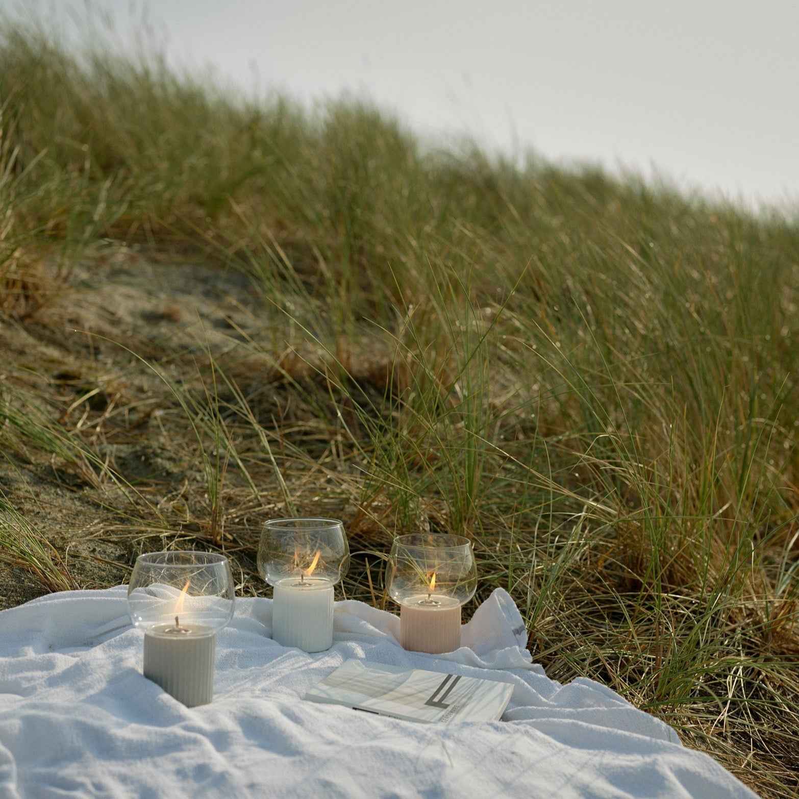 HYGGE hurricane candleholder - rose