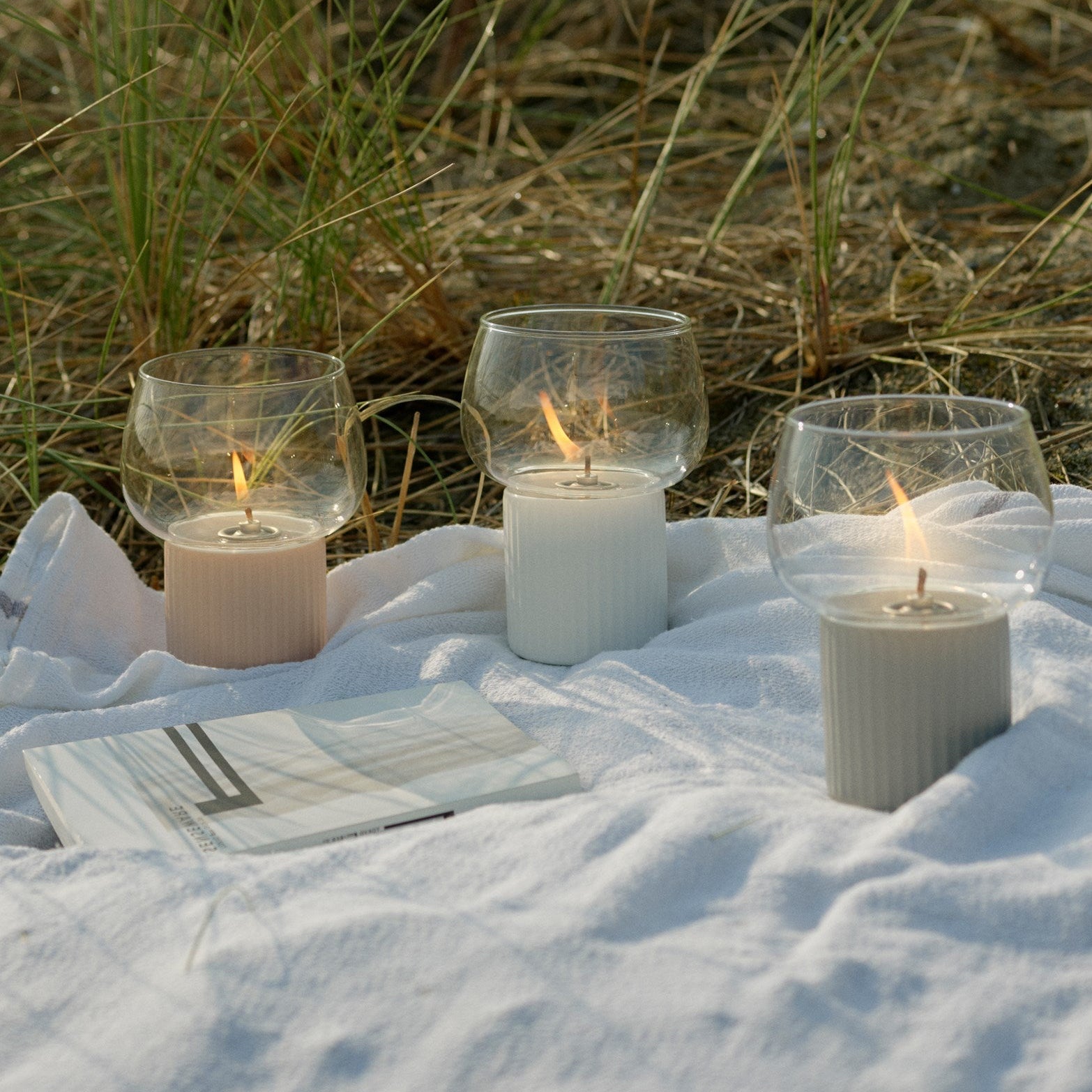 HYGGE hurricane candleholder - rose