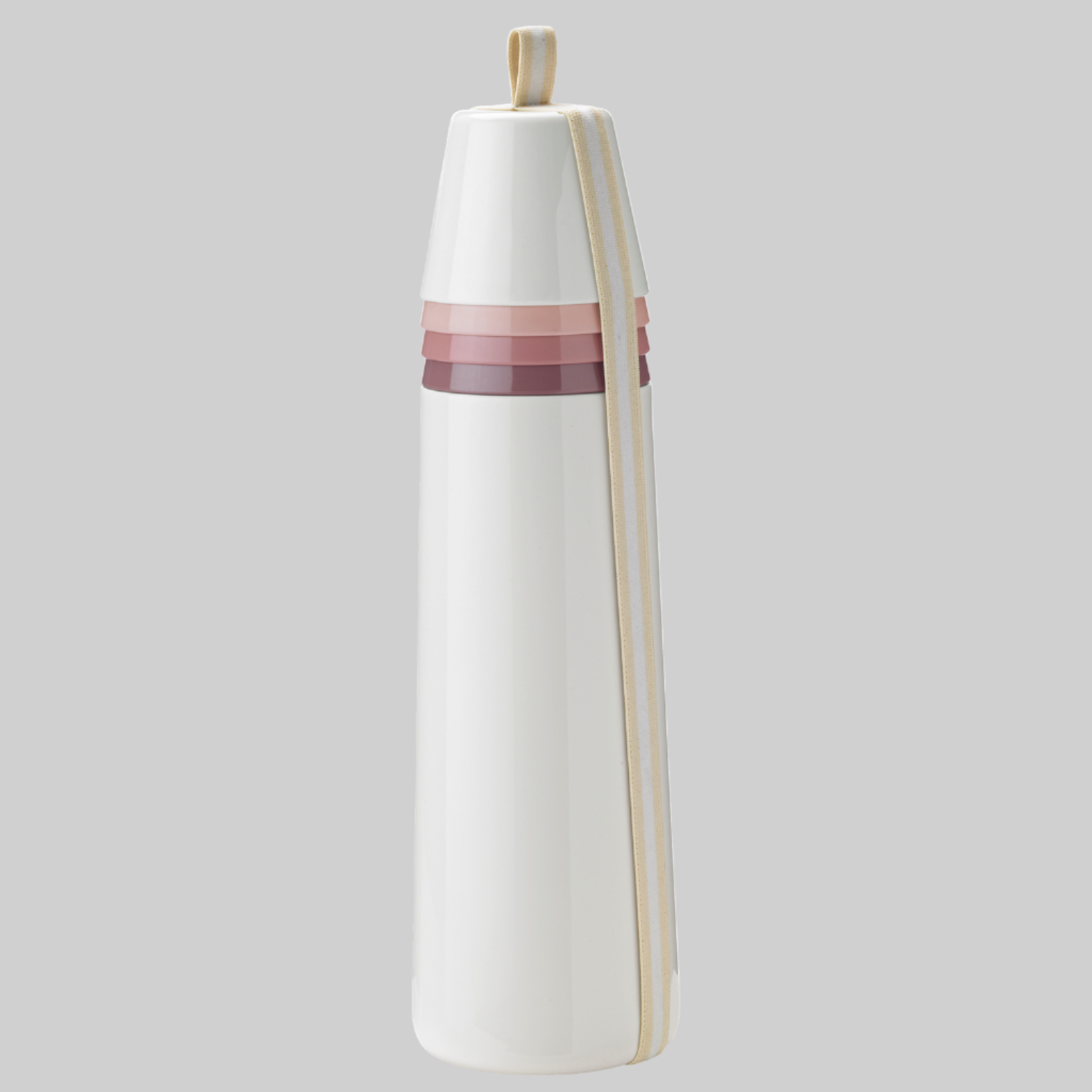 PICNIC vacuum insulated thermos bottle with 4 cups, blossom