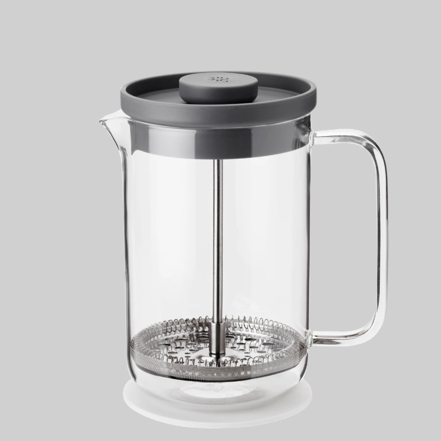 BREW-IT French press - grey / light grey